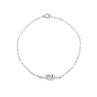 Love Me Knot Bracelet | Silver