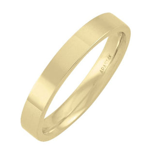 3mm Flat Top Cigar Band