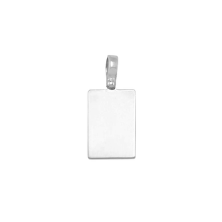 Rectangle Tag Charm | 19mm | 10k - Anne Sportun Fine Jewellery