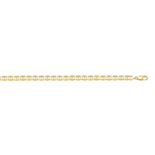 FLAT ANCHOR HOLLOW LINK BRACELET I 3MM