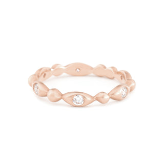 Single Row Seed & Oval Ring - Anne Sportun Fine Jewellery