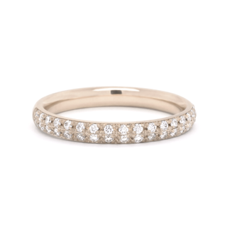 Two Row Pave Band - Anne Sportun Fine Jewellery