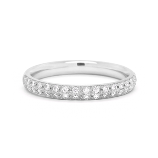 Two Row Pave Band - Anne Sportun Fine Jewellery