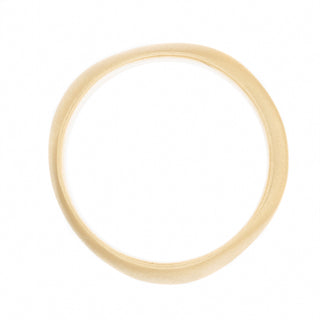 Soft Knife Edge 'Flow' Wide Band - Anne Sportun Fine Jewellery