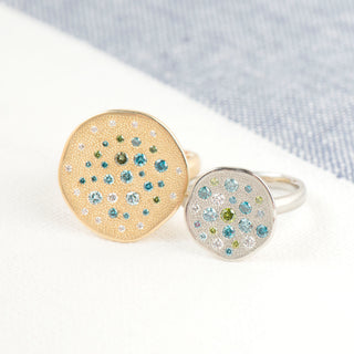 Grand Diamond Seafoam Ring - Anne Sportun Fine Jewellery