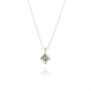 Silver Night Charm Necklace