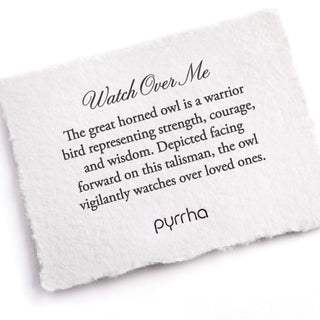 Watch Over Me | Owl - Anne Sportun Fine Jewellery