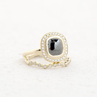 One of a Kind Black Rosecut Diamond Ring - Anne Sportun Fine Jewellery