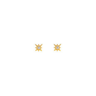 Starburst Studs | 10k - Anne Sportun Fine Jewellery