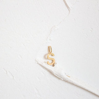 10k Initial Charm - Anne Sportun Fine Jewellery