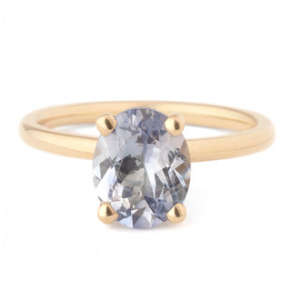 One of a Kind Silver Blue Sapphire Ring - Anne Sportun Fine Jewellery
