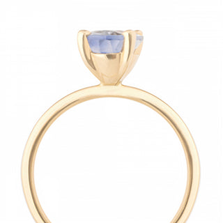 One of a Kind Silver Blue Sapphire Ring - Anne Sportun Fine Jewellery