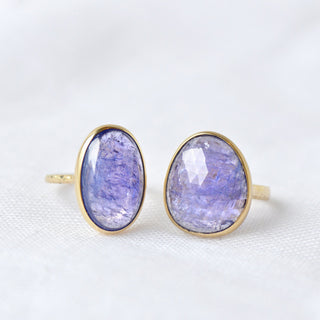 One of a Kind Purple Tanzanite Ring - Anne Sportun Fine Jewellery