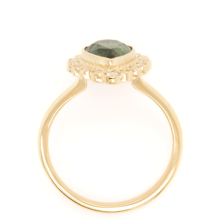 Custom 'Scalloped Halo' 1.64ct