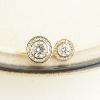 One of a Kind Martini Diamond Ring - Anne Sportun Fine Jewellery