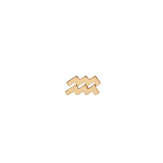 Itty Bitty Zodiac Stud | 14k - Anne Sportun Fine Jewellery