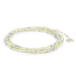 Peridot Wrap Bracelet - Necklace - Anne Sportun Fine Jewellery