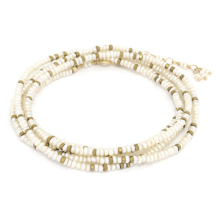 Pearl Wrap Bracelet - Necklace - Anne Sportun Fine Jewellery