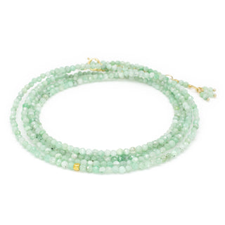 Emerald Wrap Bracelet - Necklace - Anne Sportun Fine Jewellery