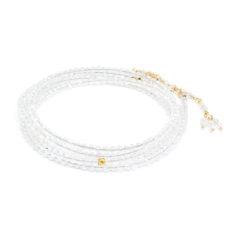 Moonstone Wrap Bracelet - Necklace - Anne Sportun Fine Jewellery