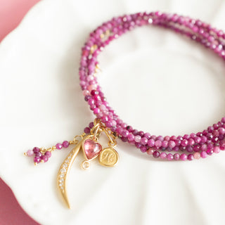 Crescent Diamond Flow Charm - Anne Sportun Fine Jewellery