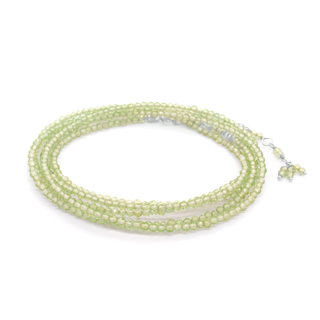 Peridot Wrap Bracelet - Necklace - Anne Sportun Fine Jewellery
