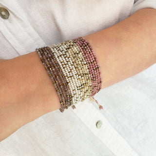 Pearl Wrap Bracelet - Necklace - Anne Sportun Fine Jewellery