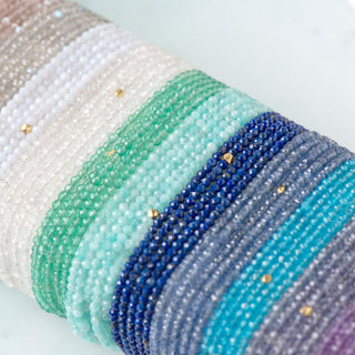 Amazonite Wrap Bracelet - Necklace - Anne Sportun Fine Jewellery