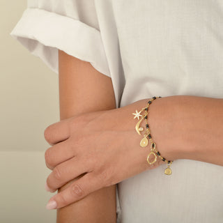 Delicate Open Stardust Charm - Anne Sportun Fine Jewellery