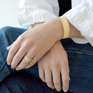 Bold Stardust Cuff - Anne Sportun Fine Jewellery