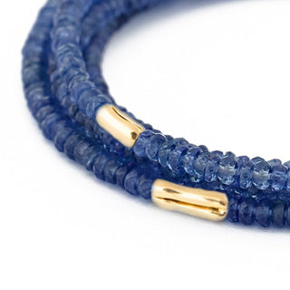 Three Gold Accent River Wrap ‚Äì 18K Yellow Gold - Anne Sportun Fine Jewellery