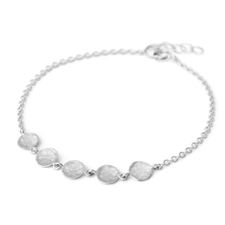 5 Hammered Disc Bracelet - Anne Sportun Fine Jewellery