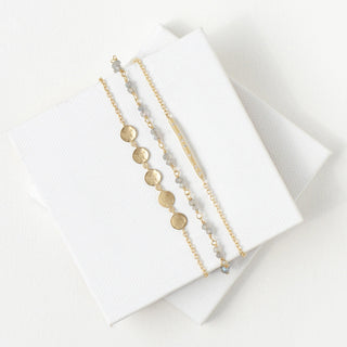 Textured Stick Stardust Bracelet - Anne Sportun Fine Jewellery