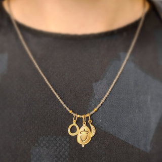 Mini Diamond Open Stardust Charm - Anne Sportun Fine Jewellery