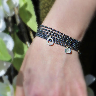Mini Diamond Open Stardust Charm - Anne Sportun Fine Jewellery