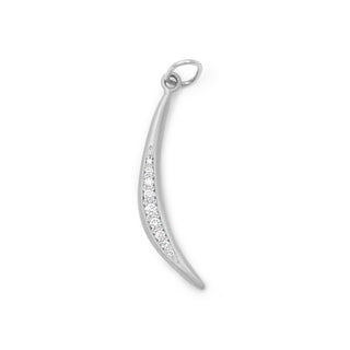 Crescent Diamond Flow Charm - Anne Sportun Fine Jewellery