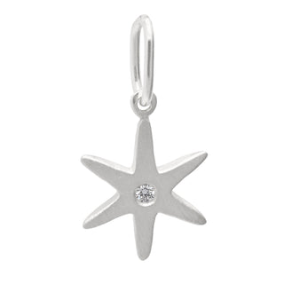 Diamond Center Star Charm - Anne Sportun Fine Jewellery