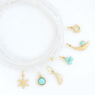 Open Pentagonal Charm - Anne Sportun Fine Jewellery