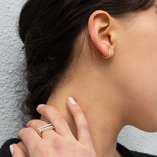 J Post Earrings - Final Sale - Anne Sportun Fine Jewellery