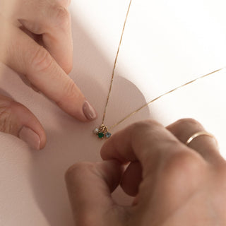 Element Gemstone Charm | 14k - Anne Sportun Fine Jewellery