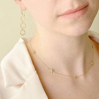 Scattered Star Necklace - Anne Sportun Fine Jewellery