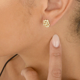 Medium Festival Diamond Earrings - Anne Sportun Fine Jewellery