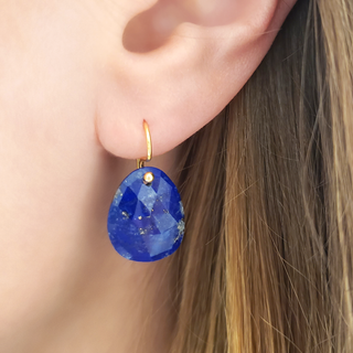 Lapis Drop Earrings - Anne Sportun Fine Jewellery