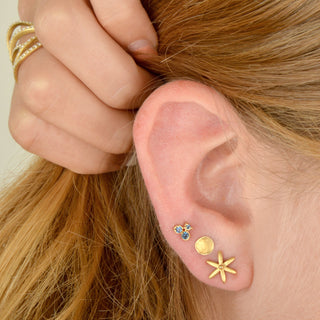 Cluster Trio Sapphire Earrings - Anne Sportun Fine Jewellery