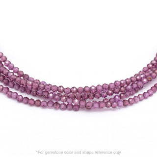 'Wrap' Gemstone Large Hammered Disc Necklace - Anne Sportun Fine Jewellery