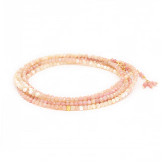 Ombre 'Blush' Wrap Bracelet