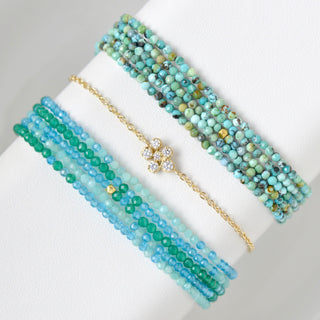 Small Flower Cluster Festival Bracelet - Anne Sportun Fine Jewellery