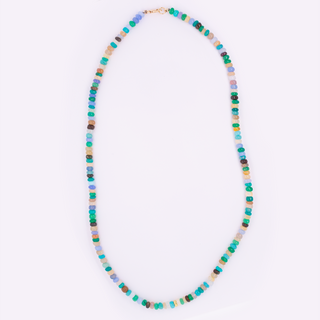 *Limited Edition* Multi Green and Blue Opal Necklace - Anne Sportun Fine Jewellery