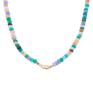 *Limited Edition* Multi Green and Blue Opal Necklace - Anne Sportun Fine Jewellery