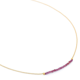 Centre Gemstone Wrap Necklace - Anne Sportun Fine Jewellery